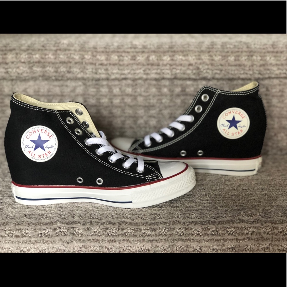 Converse All Star ⭐️ Platform High Top Sneakers 👟